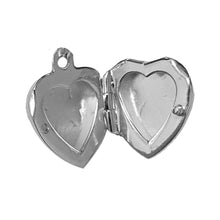 Sterling Silver Heart Locket Bracelet