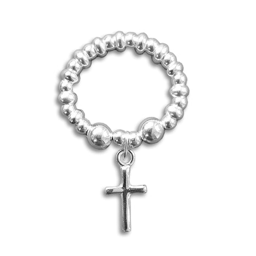 Sterling Silver Cross Ring